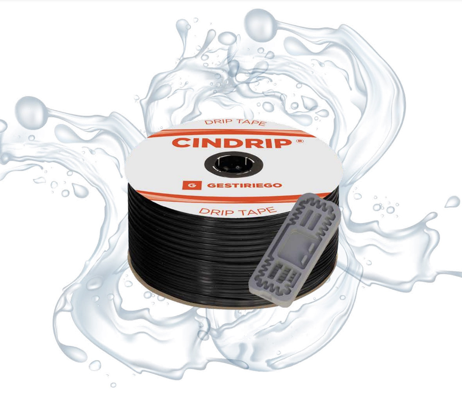 Cinta de riego CINDRIP con gotero plano